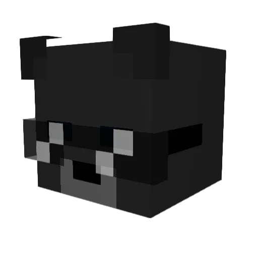 YoitsREH Minecraft avatar head, 3D render