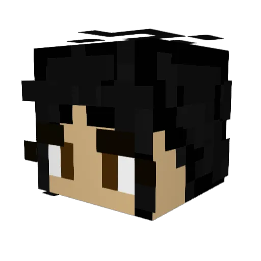 Yoitsjo1720 Minecraft avatar head, 3D render