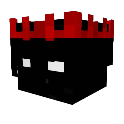 Yoka79 Minecraft avatar head, 3D render