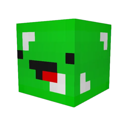 Yoko2022 Minecraft avatar head, 3D render