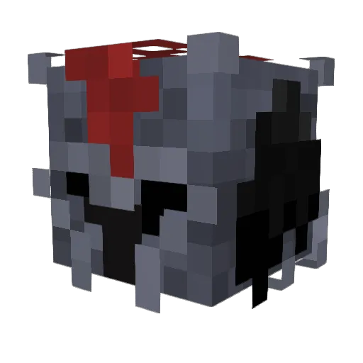 Yokosoko Minecraft avatar head, 3D render