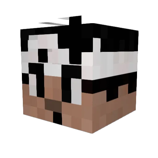 Yokurin28 Minecraft avatar head, 3D render