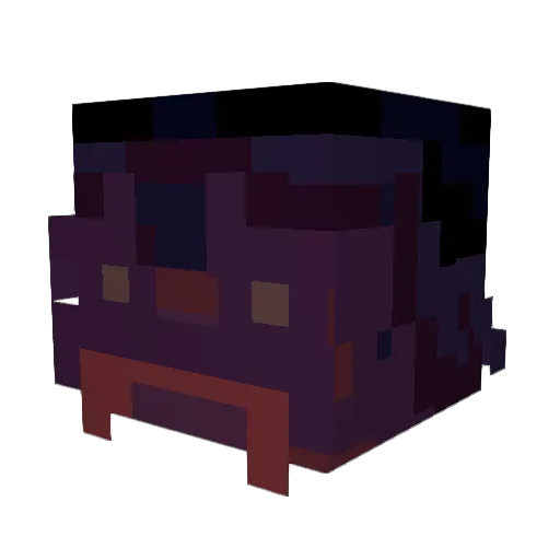 YolkFrap Minecraft avatar head, 3D render