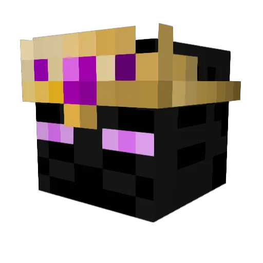 YoloX101 Minecraft avatar head, 3D render