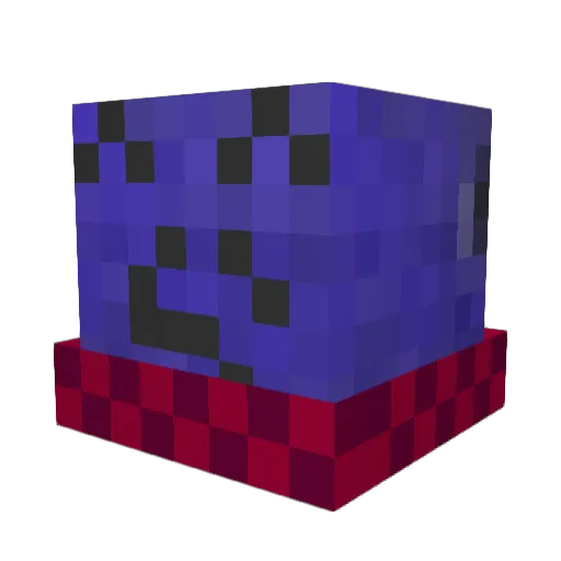 Yomogi_3 Minecraft avatar head, 3D render