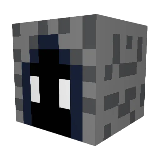 YomytheGamer Minecraft avatar head, 3D render