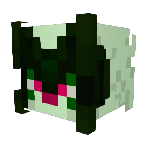 YonaFawn Minecraft avatar head, 3D render
