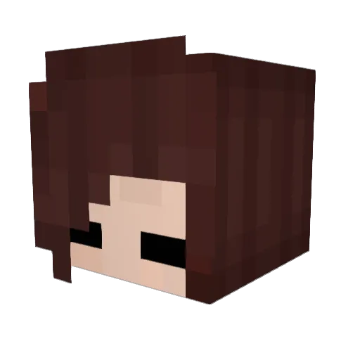 YonasCY Minecraft avatar head, 3D render