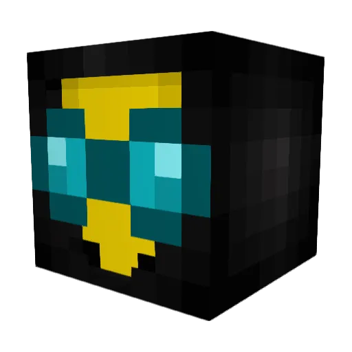 Minecraft-Avatar von Yonder0o: Kopf als 3D-Render