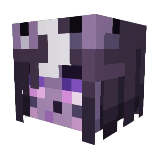 Yonekosik Minecraft avatar head, 3D render
