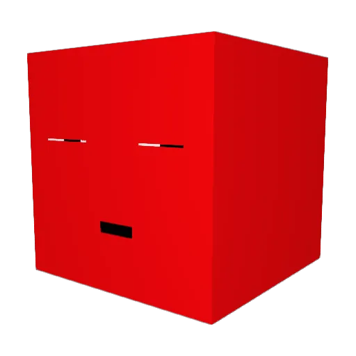 YongDream Minecraft avatar head, 3D render