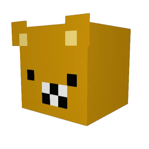 YongEhh Minecraft avatar head, 3D render