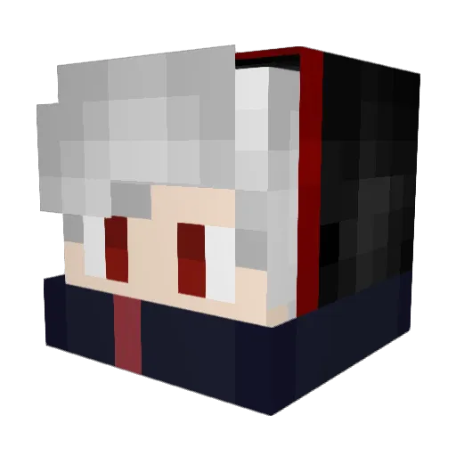 Yonge_KR Minecraft avatar head, 3D render