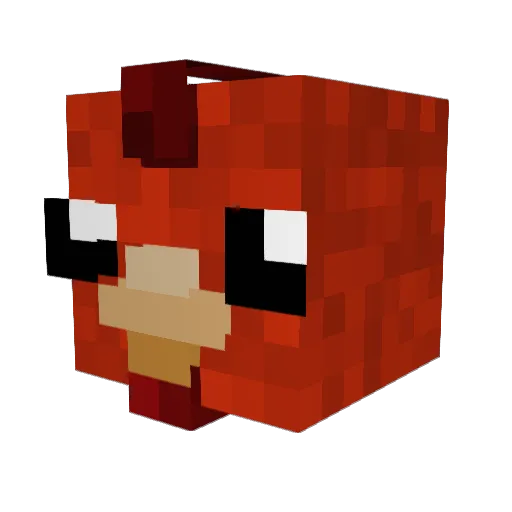 Yongi17 Minecraft avatar head, 3D render
