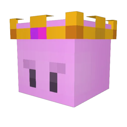 YoniNahir Minecraft avatar head, 3D render