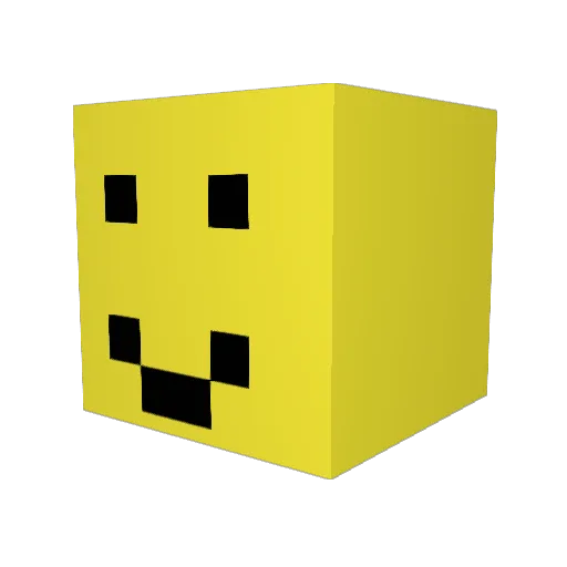 Yonoki148 Minecraft avatar head, 3D render