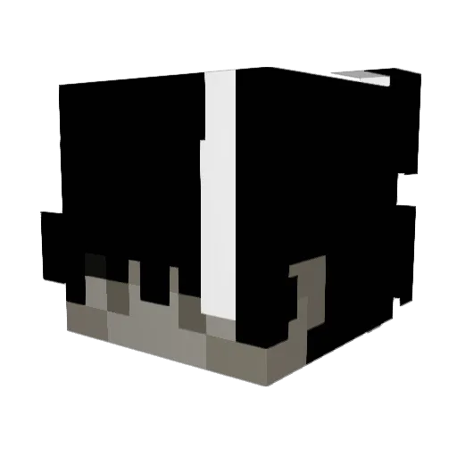 YooTheo Minecraft avatar head, 3D render