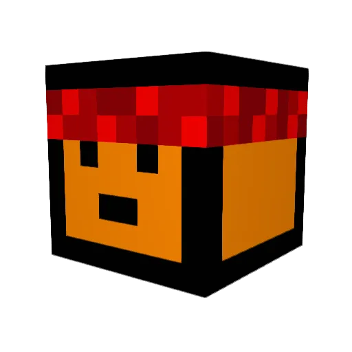 YooooG Minecraft avatar head, 3D render