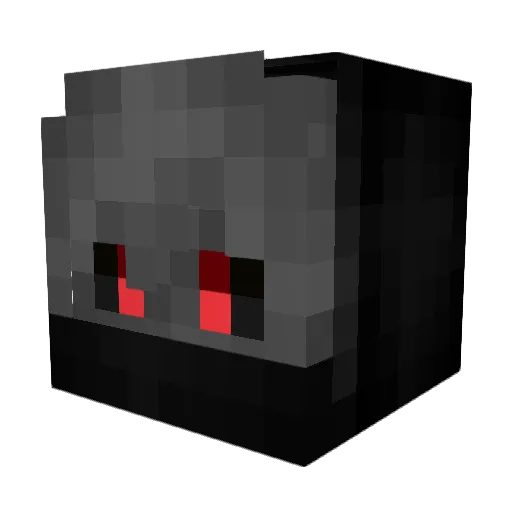 YopatataV2 Minecraft avatar head, 3D render