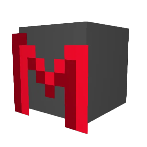 Yoph Minecraft avatar head, 3D render