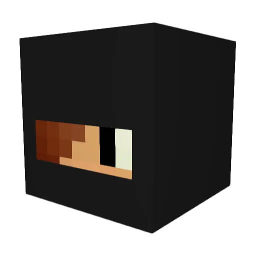 Yorch466 Minecraft avatar head, 3D render