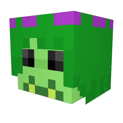 YordByron07 Minecraft avatar head, 3D render