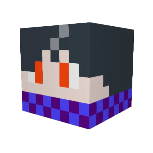 Minecraft-Avatar von Yoriichi404: Kopf als 3D-Render