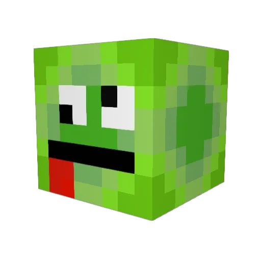 Yorkiii Minecraft avatar head, 3D render