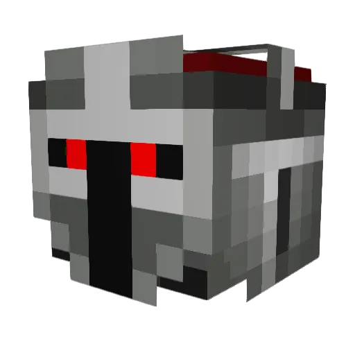 Yorvic Minecraft avatar head, 3D render