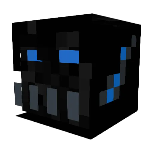 Yorz Minecraft avatar head, 3D render