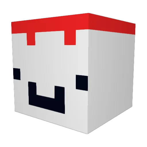 Yosher__ Minecraft avatar head, 3D render