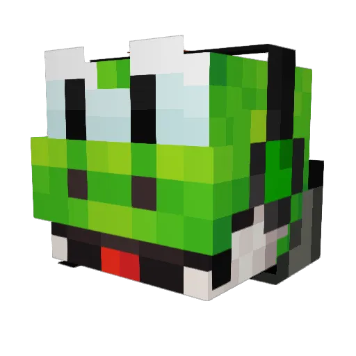 Yoshi2000000 Minecraft avatar head, 3D render
