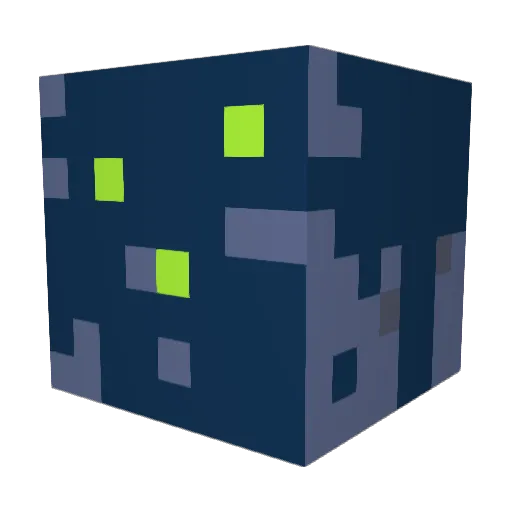 Yoshi816 Minecraft avatar head, 3D render