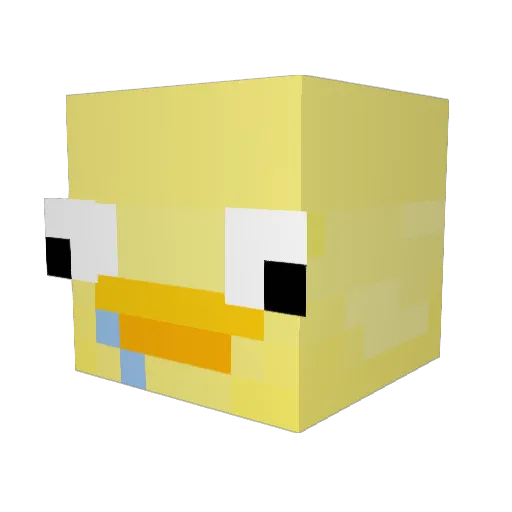 Yoshi_Legacy Minecraft avatar head, 3D render