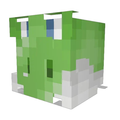 Yoshi_Yoshlyn Minecraft avatar head, 3D render