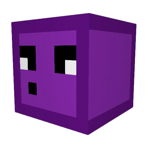 YoshiaYT Minecraft avatar head, 3D render