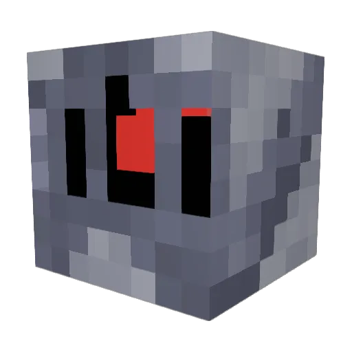 Yoshteg Minecraft avatar head, 3D render