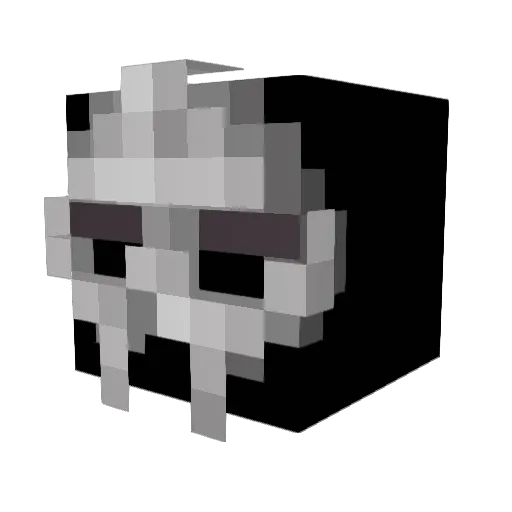 Yosi30 Minecraft avatar head, 3D render