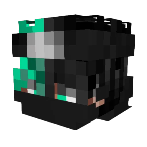 You123Heh Minecraft avatar head, 3D render