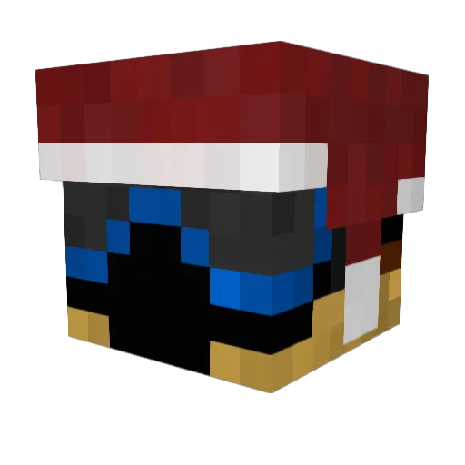 YouAintGotGrizz Minecraft avatar head, 3D render