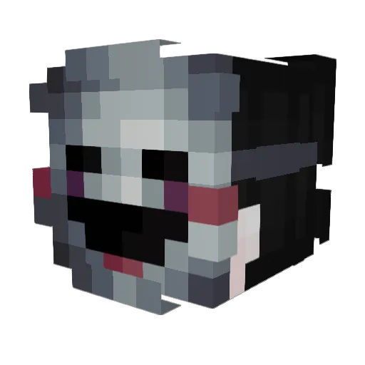 YouAreBaned Minecraft avatar head, 3D render