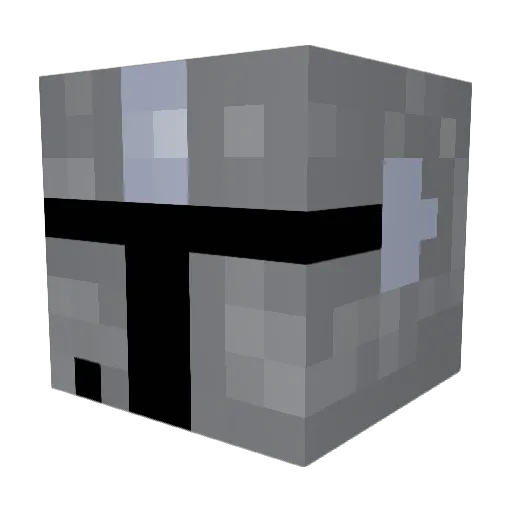 YouDoneGoofedX Minecraft avatar head, 3D render