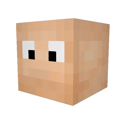 YouGotReked___ Minecraft avatar head, 3D render