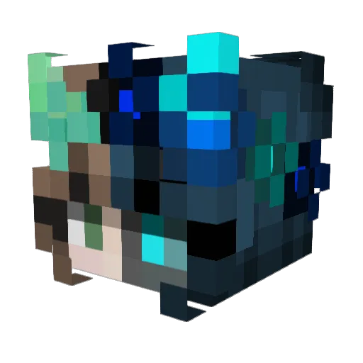 YouKnow1129 Minecraft avatar head, 3D render