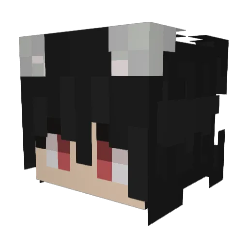 YouNeedFemboys Minecraft avatar head, 3D render