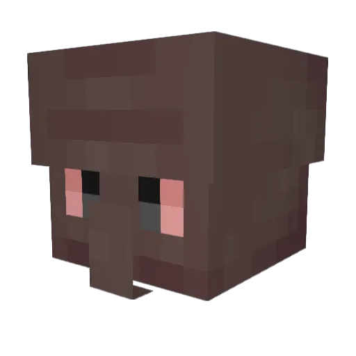 YouStoleMyHoe Minecraft avatar head, 3D render