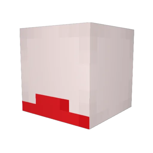 YouTube_Nonsense Minecraft avatar head, 3D render