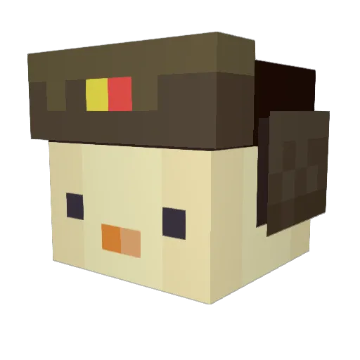 You_Have_No_Dad Minecraft avatar head, 3D render