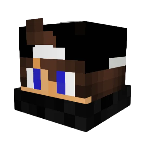You_Stand Minecraft avatar head, 3D render