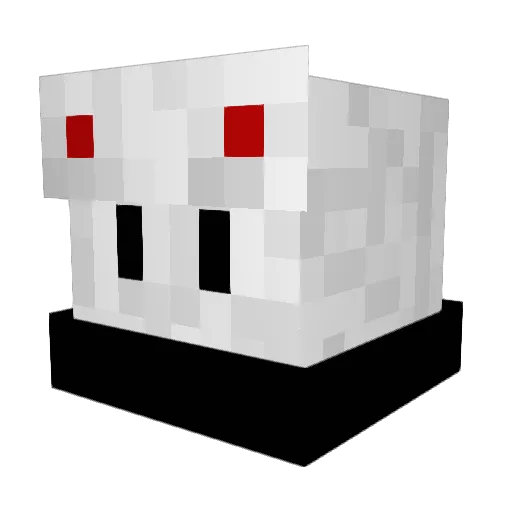 YougotR3kt5K Minecraft avatar head, 3D render